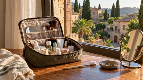 Les meilleures trousses de toilette et maquillage pour voyager
